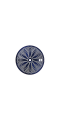 Blue Silver Flower